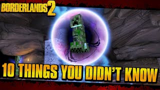 10 Crazy Things You Didn't Know About In Borderlands 2!