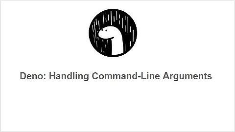 Parsing Deno Command-Line Arguments
