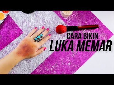 Cara Membuat Efek Luka Memar - Special Effect Makeup Tutorial