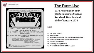 The Faces New Zealand Jan 1974 [Decent Q Aud Recording]