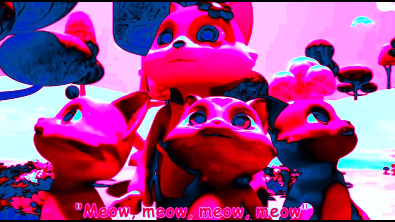 3 Little Cats and a Big Bad Wolf Song | Sponsored by Preview 2 effects