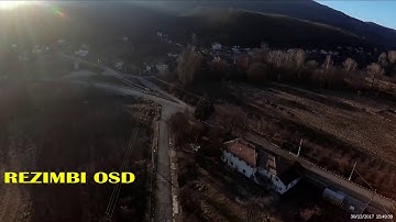 XK X380 DRONE YI 4K ACTION CAMERA ON BOARD REMZIBI OSD TEST