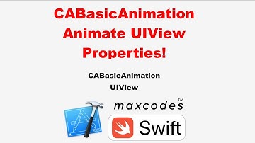 CABasicAnimation - animate view background color & scale.