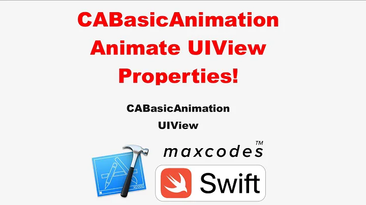 CABasicAnimation - animate view background color & scale.