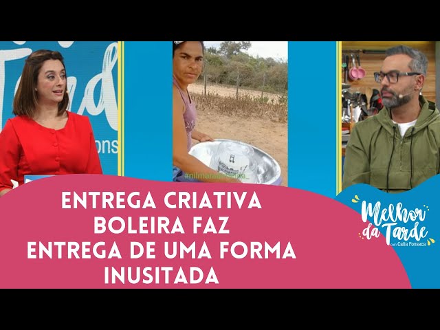 Quem é a confeiteira cearense que carrega bolo na cabeça enquanto anda de  moto?