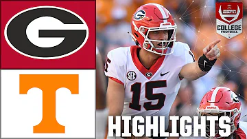 Georgia Bulldogs vs. Tennessee Volunteers | Full Game Highlights