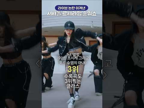 라이브논란이겨낸 르세라핌 순위상승쇼✨️
