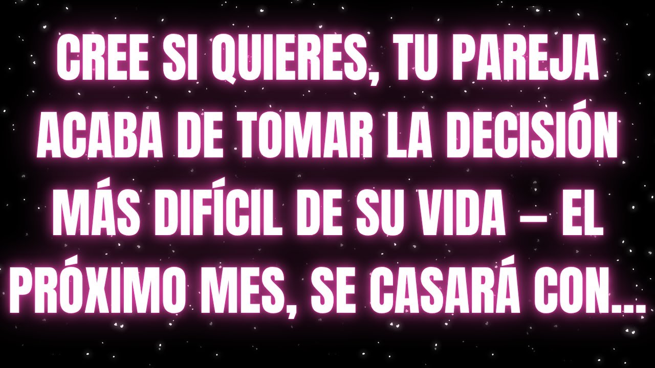 Los ángeles dicen que en agosto de 2025, se casarán con... (Revelado)