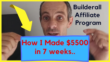 Builderall Affiliate Program -  How I made $5500 in 7 weeks using the Builderall Affiliate Program