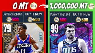 Sniping from 0 to 1 Million MT Episode 1 NBA 2K23 MyTeam