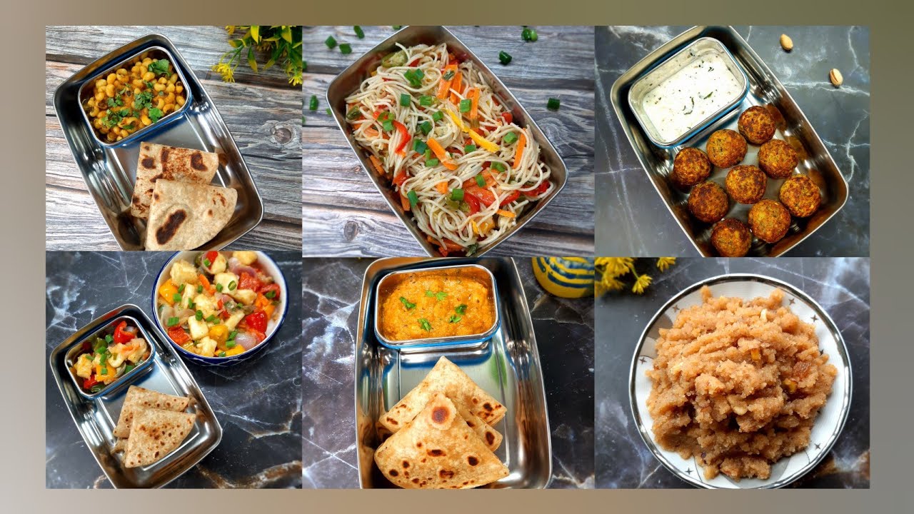 6 Kid's Tiffin Recipes | Lunch Box Ideas | Healthy Tiffin recipes for ...