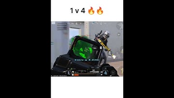 “1v4 BGMI CLUTCH 🔥 Unstoppable Fear!”