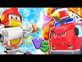 🔥Camión Bomberos Caliente vs Camión bomberos Frío 🧊: Batalla de robots🚒 Seguridad para Niños