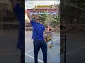 فلوج تمرين ڤولي 🏐🔥 (سبايك + جيم خفيف) #shorts #volleyball #training