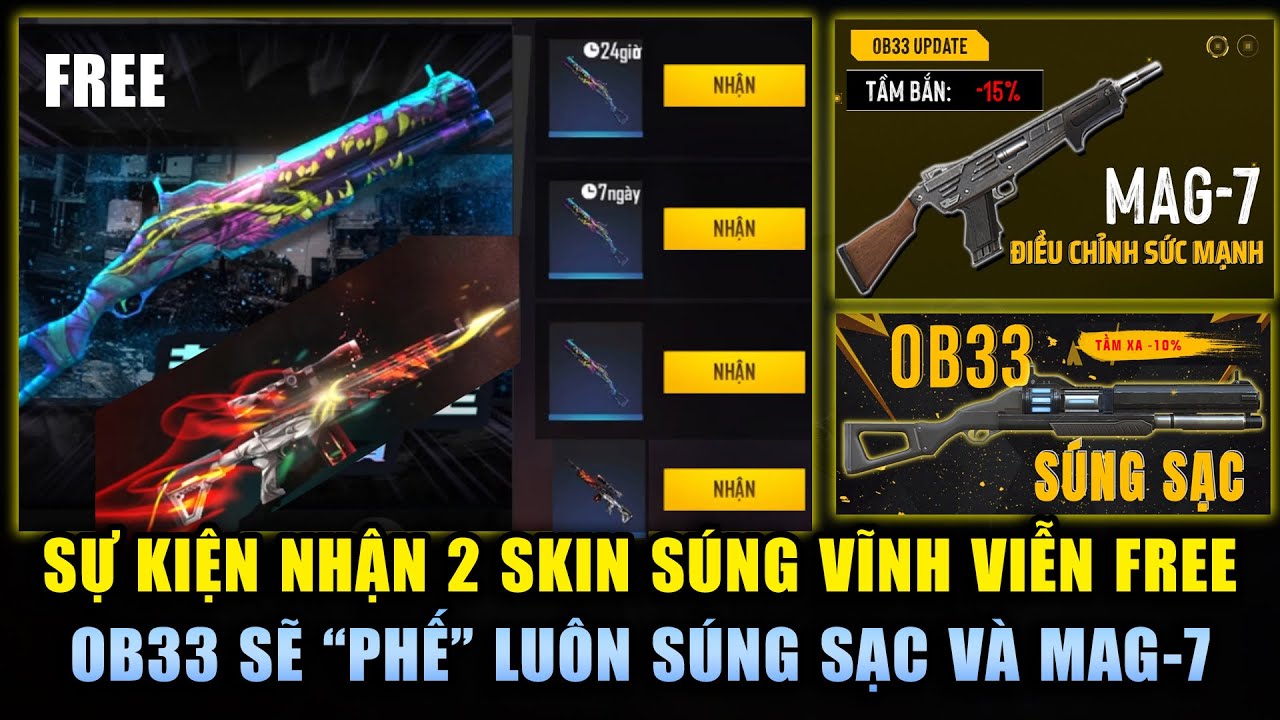 Những skin súng MP40 đẹp và nổi bật nhất năm 2022 trong Free Fire