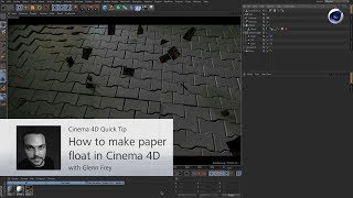 Tip - 251: Make paper float in Cinema 4D