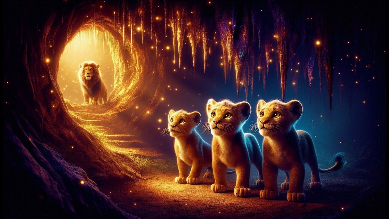 Simba Cave King Simba's Hidden Treasure: The Cave of Courage and Friendship - YouTube