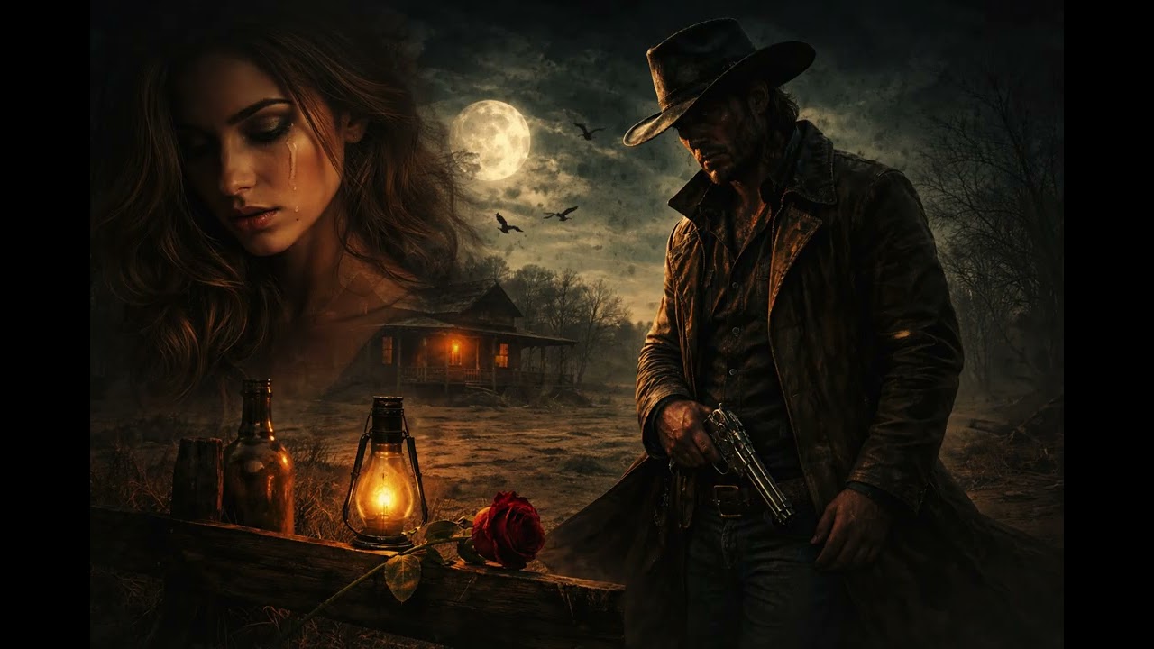 Dark Country & Outlaw Blues — Night Drive Mix | Love and Hate