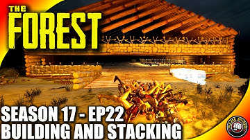 The Forest Gameplay - EP22 - Building and Stacking - Let