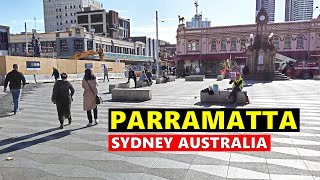 PARRAMATTA City Centre, Sydney Australia | Walking From Parramatta Station To Parramatta River