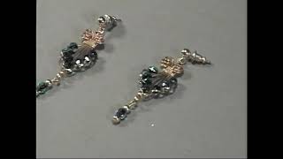 Egyptian Earrings - Wire Art Jewelry - How to Make Cool Jewelry Wire Wrapping Tutorial Series