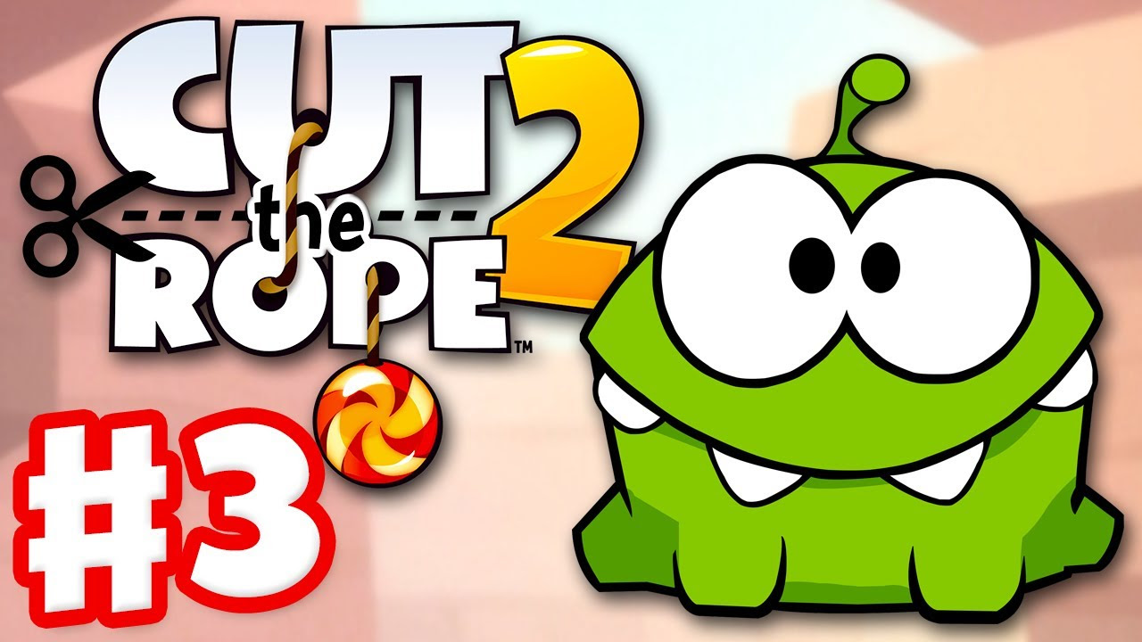 Cut the Rope 2 - Gameplay Walkthrough Part 1 - The Forest! 3 Stars! (iOS,  Android) 