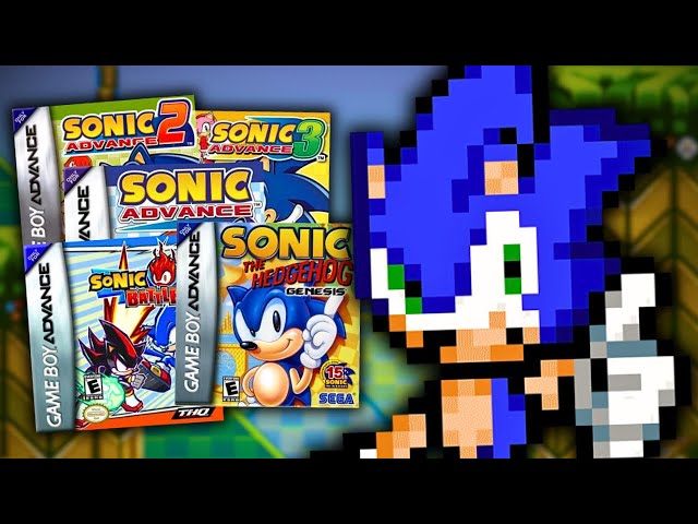 EVERY Sonic Game on Game Boy Advance 