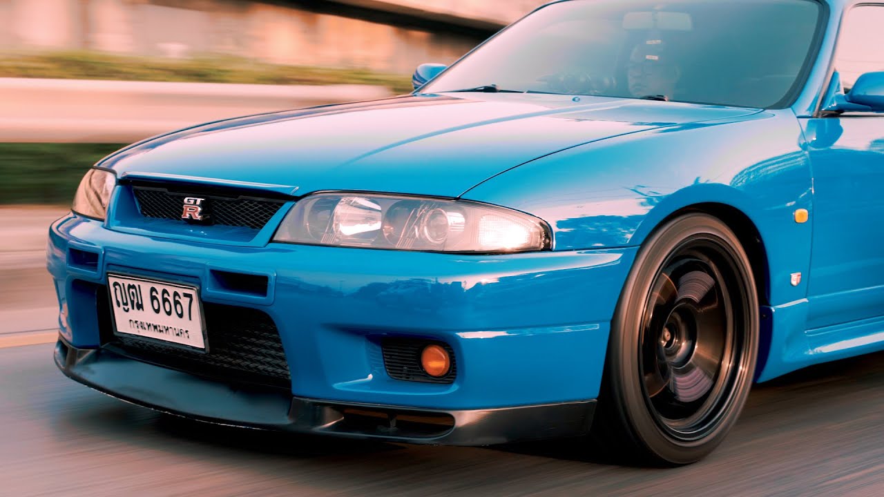 Holiday Drive in thailand - Tong Skyline R33