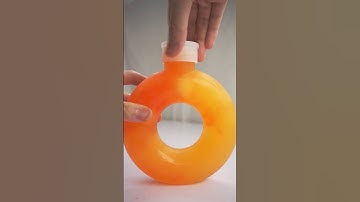 Iced Mogu Strawberry Orange Juice| Nước Cam Mogu Dâu Tây #asmr #satisfying #satisfyingvideo