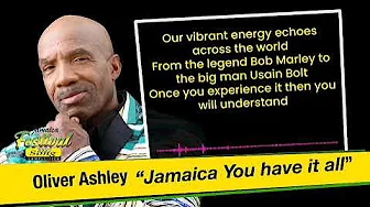 Jamaica You Have It All - Oliver Ashley (2025 Jamaica Festival Song Finalist) Lyric Video Jamaica You Have It All - Oliver Ashley (2025 Jamaica Festival Song Finalist) Lyric Video