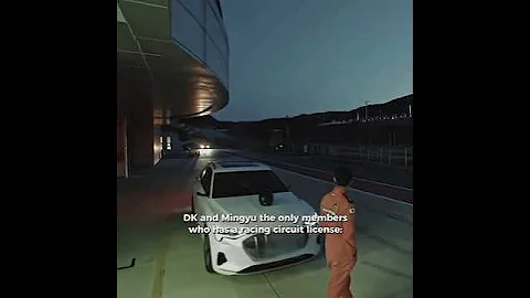 dk and mingyu driving.......... driving me crazy🧎🏻‍♀️ #seventeen #dk #mingyu #svt #shorts