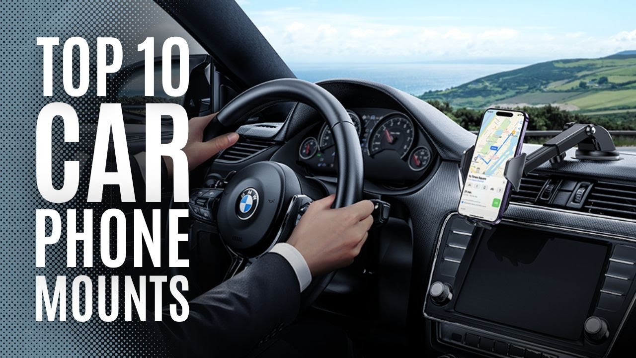 Top 10 Best Car Phone Holder Mounts of 2022 / iPhone Holder for Car