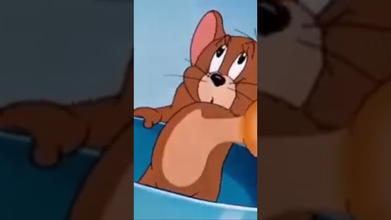 Tom & Jerry : Jerry heart pumping meme.