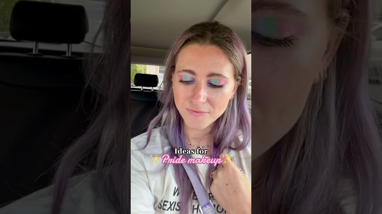 My Favorite (Pretty Simple) Eye Makeup Look For Pride Events