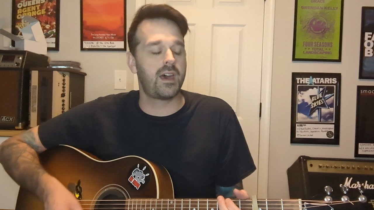 A Long December - Counting Crows Acoustic Cover - YouTube