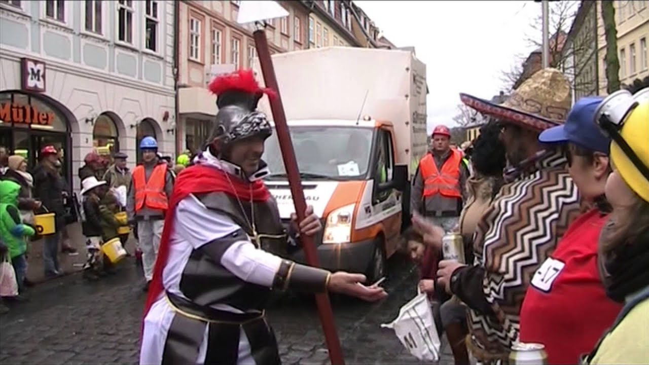 Rosenmontagszug 2016 in Fulda - Günther Bau