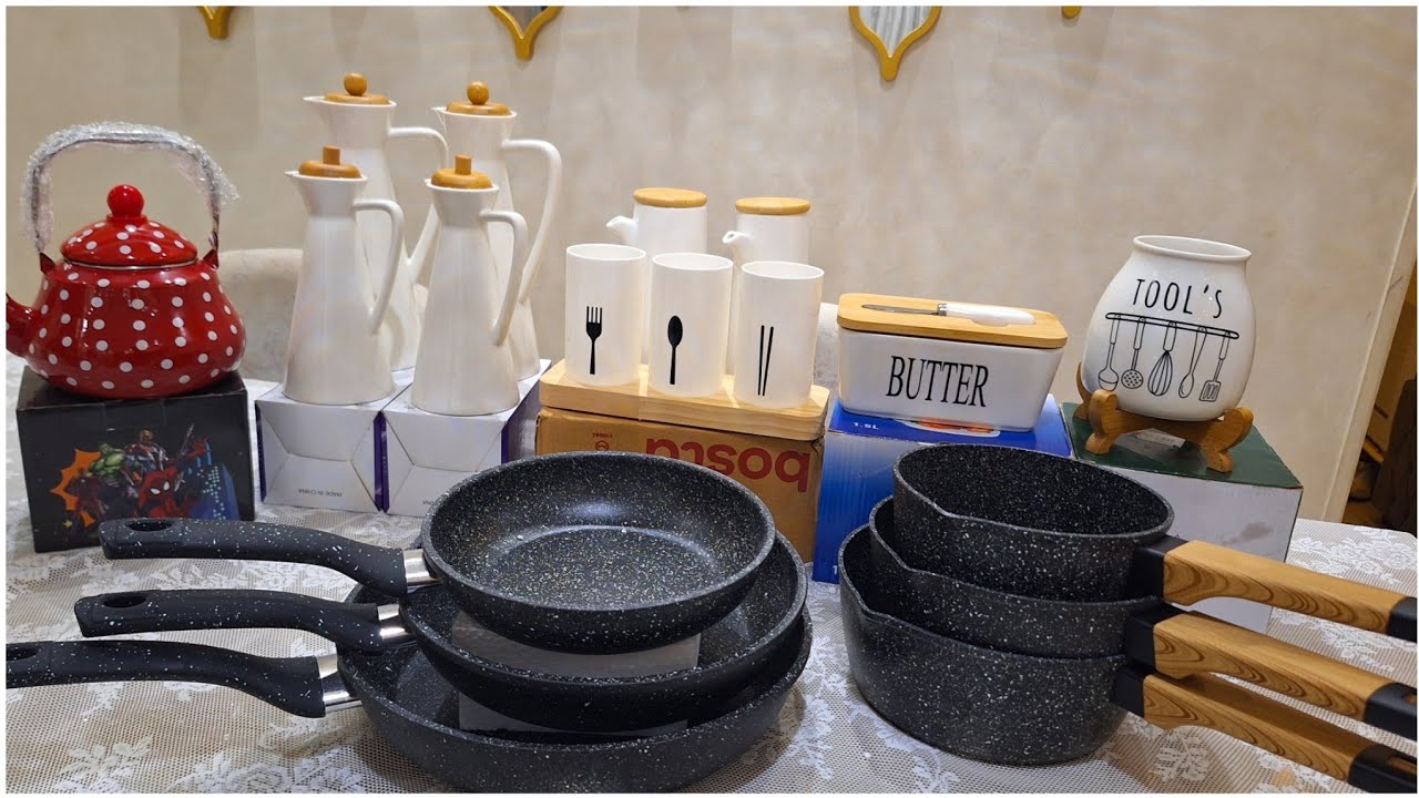 مشتريات النزهه الجديدة//لتجديد المطبخ 💯بارخص الاسعار🛍