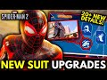 Marvel&#39;s Spider-Man 2 NEW Suit Mods &amp; Upgrades COMPLETE Breakdown! | 20+ NEW Gameplay Details!