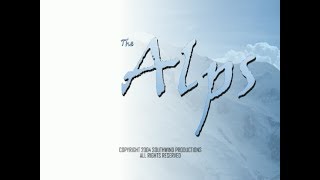 Author J.R. Tompkins' Travel Adventure film entitled 'The Alps'