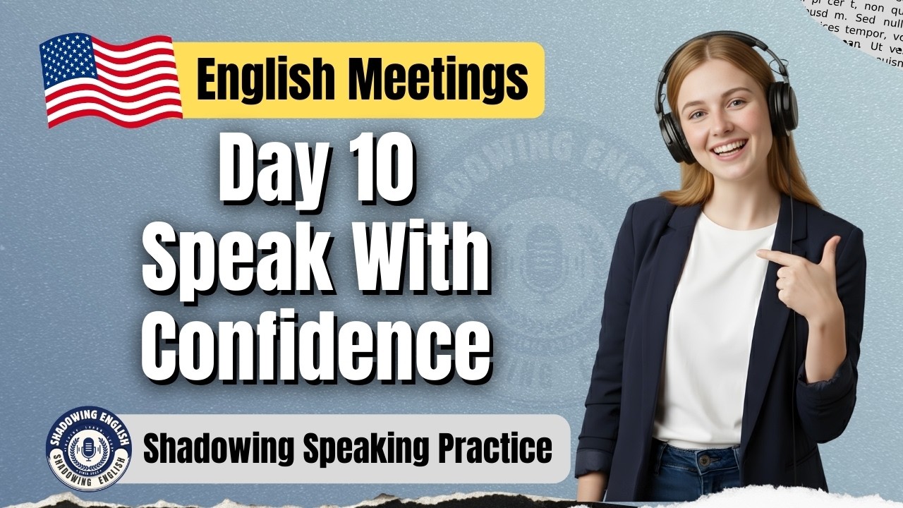 30 English Shadowing Sentences for Speaking with Confidence in English ...