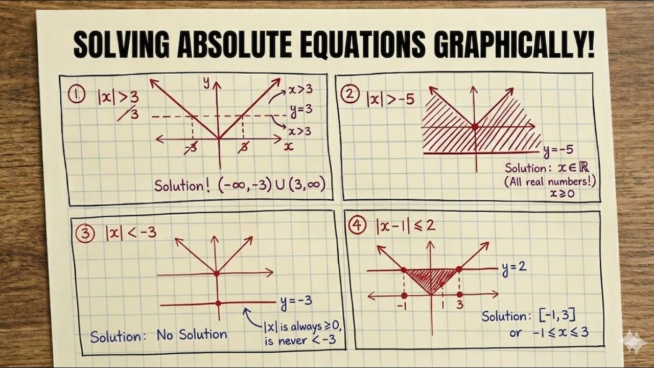 Confused by Absolute Value? This Graph Method Fixes It - YouTube