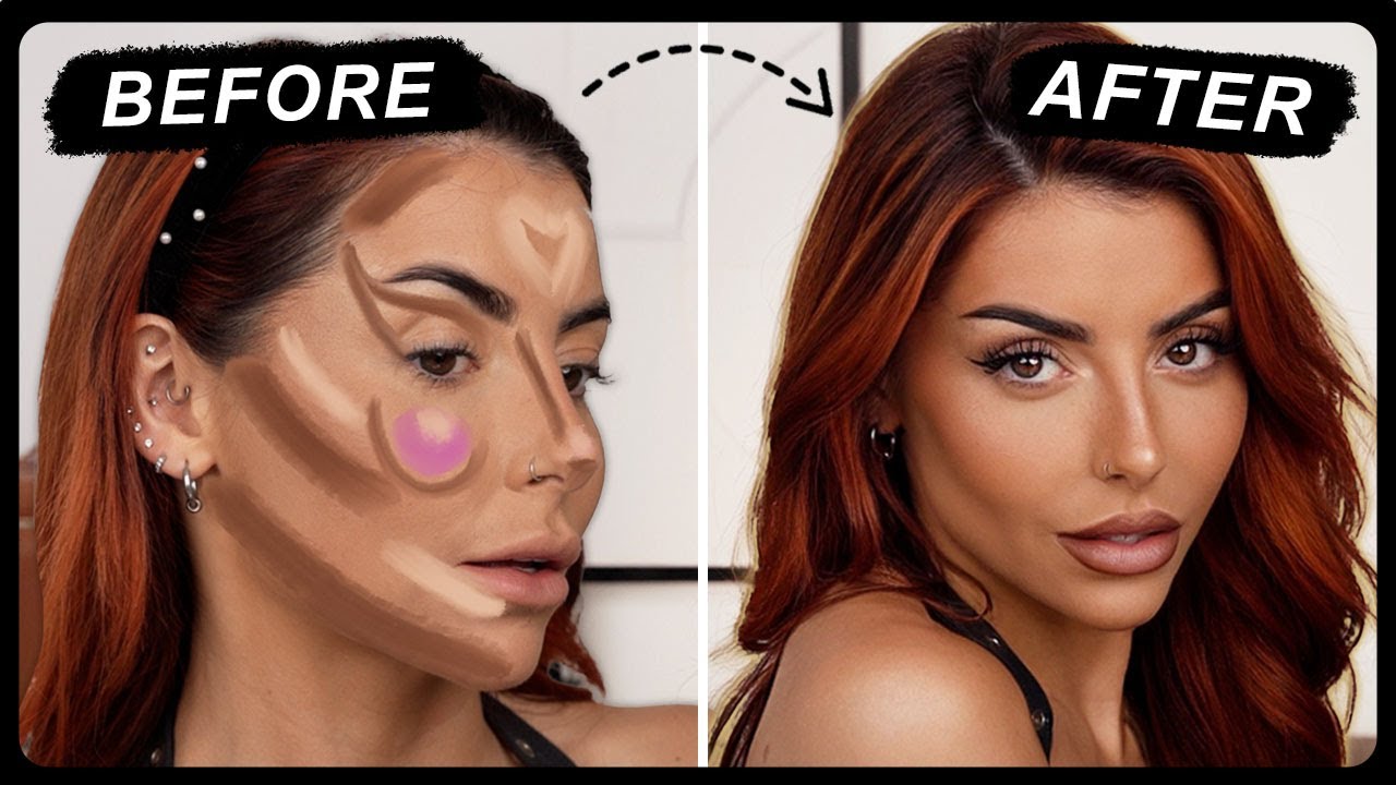 How to literally *CHANGE YOUR FACE* with just makeup! | STEPH TOMS