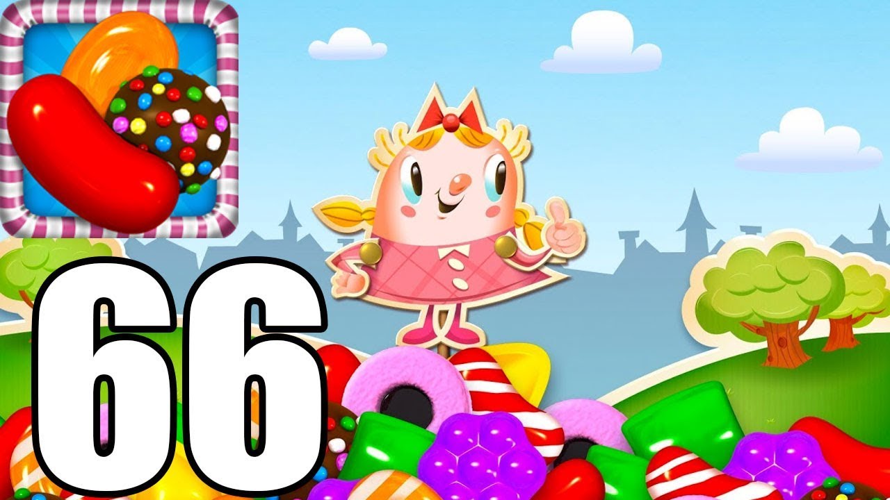 Candy Crush Level 66 Gameplay Walkthrough (iOS & Android) YouTube