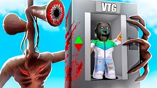 Siren head made a scary elevator in tamil/Roblox horror/on vtg! screenshot 4