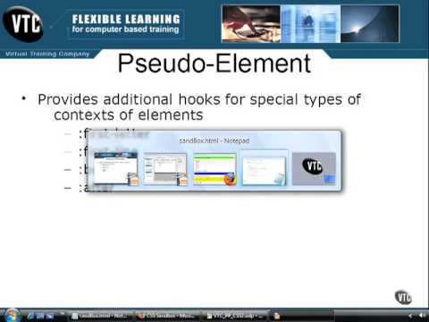 CSS 2 & 3 - 4.10 Pseudo-Element