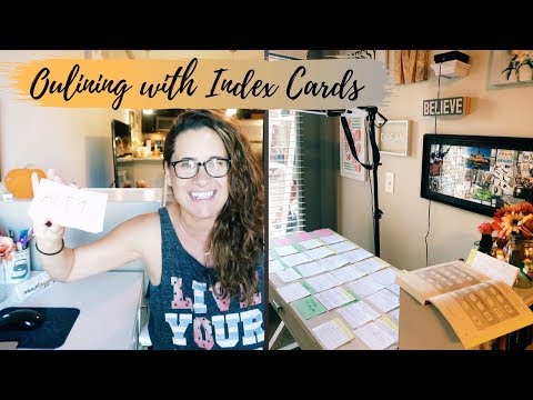 How to Outline Using Index Cards (Save the Cat Edition)