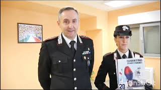 Calendario 2024 dei carabinieri, Troiani: «Filo conduttore il senso di  comunità» Su quello da tavolo c'è Moresco (Videointervista)