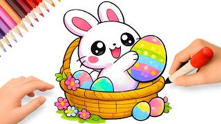 HOW TO DRAW A CUTE EASTER BUNNY ๐๐ฅ Wealth