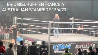 Eric Bischoff Entrance At Australian Stampede 13/4/23