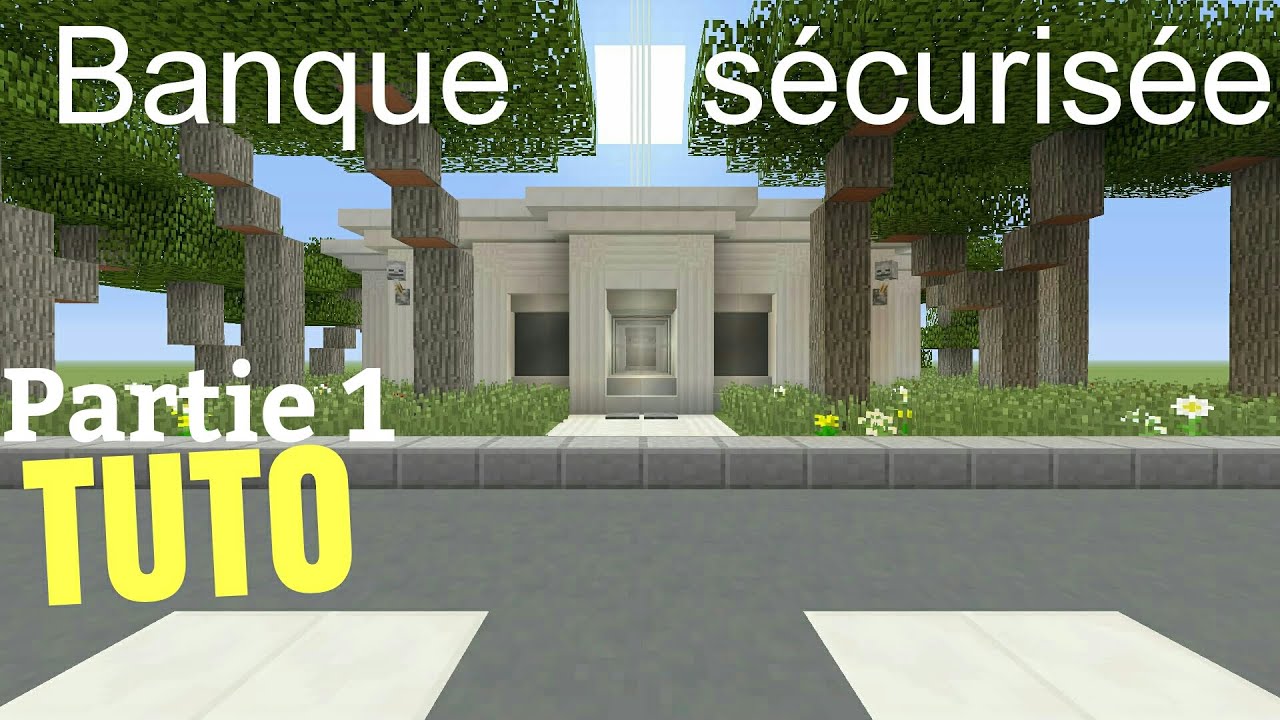 TUTO Minecraft banque sécurisée #1 PS4 (PS3/XBOX360/XBOXONE) - YouTube